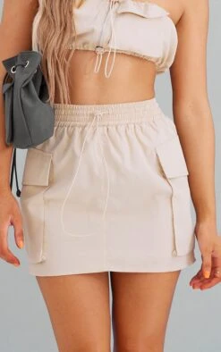 Stone Shell Pocket Detail Toggle Waist Micro Mini Skirt -Modern Wear Boutique 01a7a5220034070d9e527240f429aa5ac36d5fd7 cnd1593 5
