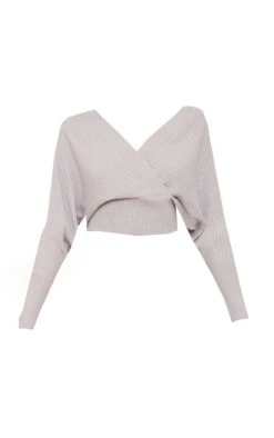 Grey Wrap Off The Shoulder Knit Jumper 11 Grey Wrap Off The Shoulder Knit Jumper -Modern Wear Boutique 0a6a138a33523c690ca5932820d1dd4f00568e48 cmv3006 5