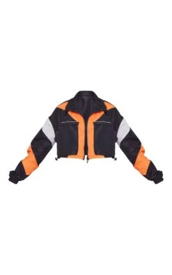 Orange Contrast Panel Pocket Front Jacket 9 Orange Contrast Panel Pocket Front Jacket -Modern Wear Boutique 0d3ab87add1ad1a0eafe8dbde88d7e02d316f1cc cnc8990 5