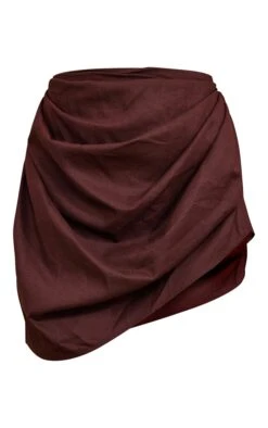 Chocolate Brown Gathered Mini Skirt -Modern Wear Boutique 0d3b52f716a828aea132ba7c62f9a4aef21f8464 cnc8620 6