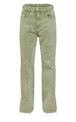 Washed Khaki Frayed Hem Wide Leg Jeans -Modern Wear Boutique 104a723dfb25426ff2130468d8f6b5944521a3c0 cnc5750 5