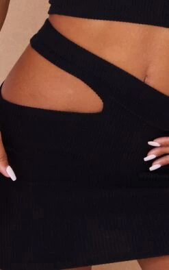 Black Crinkle Rib Cut Out Waist Mini Skirt 10 Black Crinkle Rib Cut Out Waist Mini Skirt -Modern Wear Boutique 15d5de6232575a308089e589739c22ade1433699 cmz3353 5