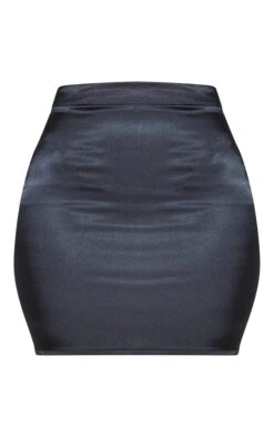 Black Satin High Waist Mini Skirt -Modern Wear Boutique 22e31fc316da349ebb95e3680edbf4b300cb4890 CMC9256 3