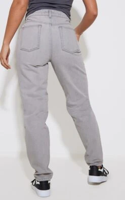 PRETTYLITTLETHING Grey Mom Jeans -Modern Wear Boutique 289dff5cd8c37126051917d88dfcdb5dc0096bd8 cmy6465 3