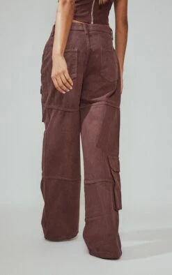 Brown Cargo Pocket Wide Leg Jeans -Modern Wear Boutique 2b1dc49ab1e79f76bd48c2d1905d99bb6bdcbadb cmv3896 3