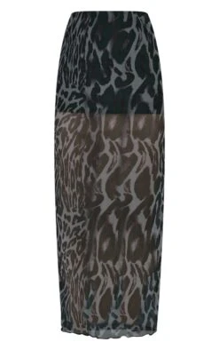 Black Print Mesh Maxi Skirt -Modern Wear Boutique 2c8f300bc95b30f42950b19233ae0f777202c3cb cnc2426 5