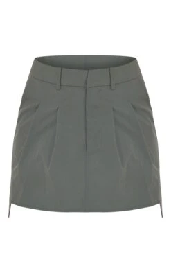 Khaki Woven Utility Pleated Detail Tailored Skater Skirt 11 Khaki Woven Utility Pleated Detail Tailored Skater Skirt -Modern Wear Boutique 2d658bc476e5af0a3f80ec48b55ad9e115637828 cnd1438 6