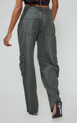 Khaki Cargo Pocket Detail Baggy Boyfriend Jeans 9 Khaki Cargo Pocket Detail Baggy Boyfriend Jeans -Modern Wear Boutique 31347bc8cbbc8aa2bcf36a6e0c4335f488a9726b cmv3699 3