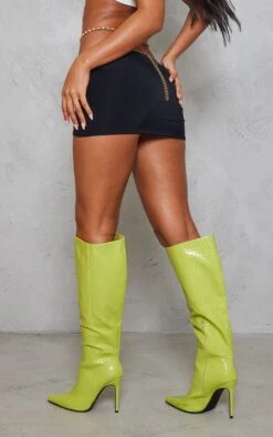 Black Slinky Basic Low Rise Extreme Micro Mini Skirt -Modern Wear Boutique 32fabfcbcc799935441c0af23df7394f6e5989ea cmv8574 3