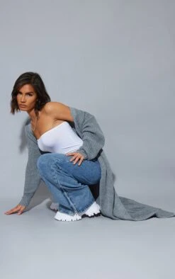 Light Grey Maxi Knit Cardigan -Modern Wear Boutique 37469372842e873576c5113a9e959e4f83f61dff cmu0216 3