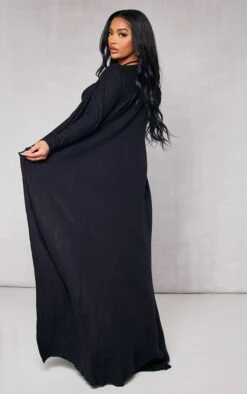 Shape Black Brushed Rib Longline Cardigan -Modern Wear Boutique 3947cdeff5aa4ad13606aed133719b9993cff045 cnb7694 2