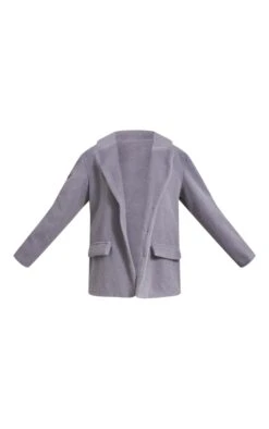 Grey Brushed Wool Longline Oversized Curved Hem Blazer -Modern Wear Boutique 3bf5b4ea34fe5d53b0f0ded8c3e56a9c2b4c33cb cna9668 5