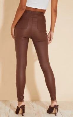 Chocolate Disco Coated Jeans -Modern Wear Boutique 3c30d0521e574028937d5a0f1add84f33fb2f6ef cmt5461 3