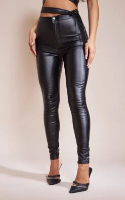 Coated Black Disco Skinny Jeans -Modern Wear Boutique 407d33182ce3065b094860bd033c03d894205a11 cmb9655 2