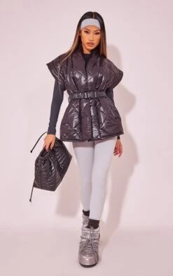 Black Belted Diamond Quilted Gilet -Modern Wear Boutique 40b656cc77316605aa2c36a8d8d0661290f9cbec cnc2769 3