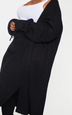 Plus Black Ribbed Knit Midi Cardigan -Modern Wear Boutique 47ff62fafd879910653559e8c3ceae1a93ccdab6 cmr3423 4