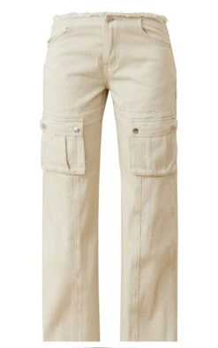 Washed Stone Frayed Waistband Cargo Pocket Jeans -Modern Wear Boutique 4b574ba41922c228d994519286c8105a4a044076 cnc2014 5