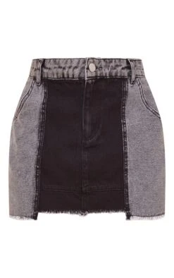 Washed Black Panel Denim Mini Skirt 11 Washed Black Panel Denim Mini Skirt -Modern Wear Boutique 4dfe7cf813319c3d2d61fa44fca946350ca6b30c cnd5794 6