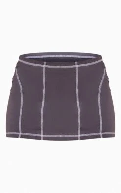 Charcoal Contrast Stitch Extreme Low Rise Micro Mini Skirt 11 Charcoal Contrast Stitch Extreme Low Rise Micro Mini Skirt -Modern Wear Boutique 518f84011ee71ac4c178ea06652bcfe8c364b961 cnd1404 6