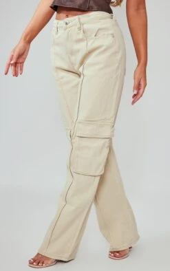 Sand Cargo Pocket Detail Baggy Boyfriend Jeans -Modern Wear Boutique 52f51d59bc3618fd6150dd992f1841142d24272d cmv3698 2