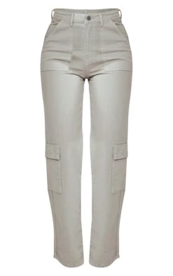 RENEW Grey Cargo Pocket Baggy Wide Leg Jeans 11 RENEW Grey Cargo Pocket Baggy Wide Leg Jeans -Modern Wear Boutique 586520de8a1af4e305d5f29bb40f03b5a6445a2b cmv3899 5