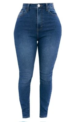 PRETTYLITTLETHING Shape Mid Blue Wash Super High Waist Skinny Jeans -Modern Wear Boutique 5cfb73c696e03ce0499acf50fe83b77a31ad2145 cmu4731 5