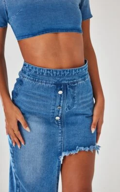 Indigo Blue Wash Raw Hem Asymmetric Denim Midi Skirt 10 Indigo Blue Wash Raw Hem Asymmetric Denim Midi Skirt -Modern Wear Boutique 5de84224ff3851c3f5b2103c3faa153d045ca768 cnc5711 4