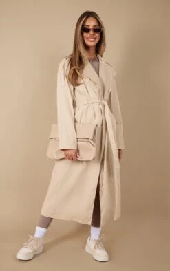 Camel Lightweight Trench Coat