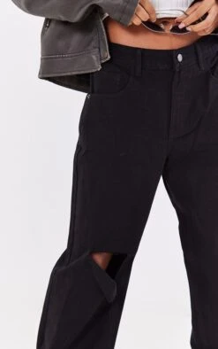 Washed Black Turn Up Hem Low Rise Ripped Baggy Boyfriend Jeans 10 Washed Black Turn Up Hem Low Rise Ripped Baggy Boyfriend Jeans -Modern Wear Boutique 661c4ed826de6225c789523d48be2700aef6d001 cnc5742 4