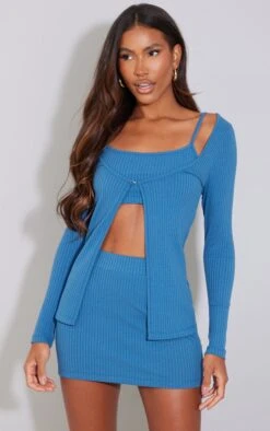 Steel Blue Soft Rib Cardigan 7 Steel Blue Soft Rib Cardigan -Modern Wear Boutique 68c935cff25f488c96add49736df75e680ad7a6c cna9372 3