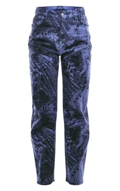 Blue Jeans Print Dipped Waistband Boyfriend Jeans 11 Blue Jeans Print Dipped Waistband Boyfriend Jeans -Modern Wear Boutique 69026efd2b298146e766c6a813e739b7f9396d82 cnc2027 5