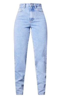 PRETTYLITTLETHING L32 Light Blue Wash Mom Jeans 11 PRETTYLITTLETHING L32 Light Blue Wash Mom Jeans -Modern Wear Boutique 6d32341fec6d9792c0bbc22ead7baebfec51d011 cmu3586 5