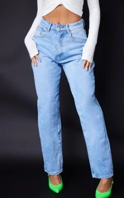 PRETTYLITTLETHING L30 Light Blue Wash Boyfriend Jeans 8 PRETTYLITTLETHING L30 Light Blue Wash Boyfriend Jeans -Modern Wear Boutique 6d9ba855a15f09923fede34b8e34bc6e0ce003e5 cmv7401 2