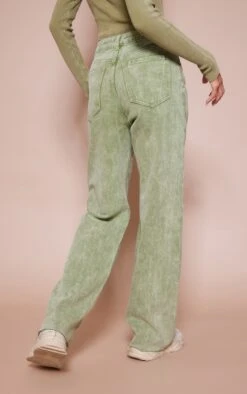 Washed Khaki Frayed Hem Wide Leg Jeans -Modern Wear Boutique 707f51250a28993b94fb80070374dc5db5c8f9d4 cnc5750 3