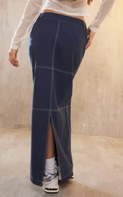 Dark Blue Contrast Stitch Lightweight Twill Midaxi Skirt 7 Dark Blue Contrast Stitch Lightweight Twill Midaxi Skirt -Modern Wear Boutique 7170dd01e951ab87dabf3c8bcf5d819a44b59ea8 cnd4099 3