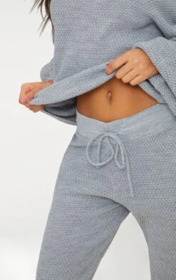 Grey Waffle Knitted Lounge Set 11 Grey Waffle Knitted Lounge Set -Modern Wear Boutique 72a17c962a9892bdf94d950515e743ff261ed01f CLV3625 6