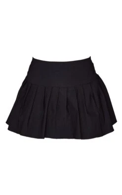 Black Stretch Woven Low Rise Pleated Micro Mini Skirt 11 Black Stretch Woven Low Rise Pleated Micro Mini Skirt -Modern Wear Boutique 733c4cc1c1292b1c7bc2275c30ea90d86359ae0e cmv8582 6