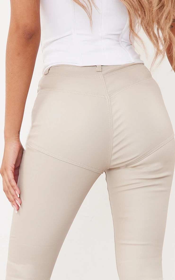 Stone Hourglass Coated Skinny Jeans 5 Stone Hourglass Coated Skinny Jeans - Image 5