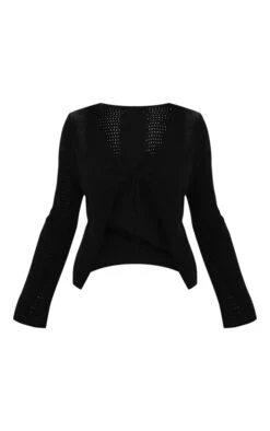 Black Pointelle Knit Lace Front Cardi 9 Black Pointelle Knit Lace Front Cardi -Modern Wear Boutique 77e48640ab9f22645ea3a5178a4afacaeff7af60 cnd6893 5
