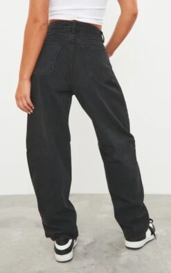 PRETTYLITTLETHING L30 Washed Black Boyfriend Jeans 9 PRETTYLITTLETHING L30 Washed Black Boyfriend Jeans -Modern Wear Boutique 802e967d916a08d39ff23bd38a3766fecb04211b cmc4029 3