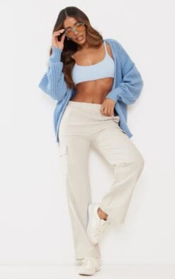 Dusty Blue Chunky Knit Slouchy Cardigan -Modern Wear Boutique 81b0a34141a78c5fcf20c402f40fe4db44413d65 cmk2925 3