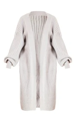 Grey Ribbed Knitted Midi Cardigan -Modern Wear Boutique 8259810a5d228a8f8a65310be00daf4200ac5593 cmb4321 5