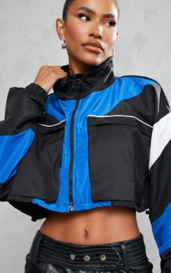 Blue Contrast Panel Pocket Front Jacket 8 Blue Contrast Panel Pocket Front Jacket -Modern Wear Boutique 8335ca45e5ace77d2685bb6778fe4d8b8c2c4edd cnc8989 4