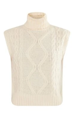 Cream Contrast Cable Knit Oversized Vest -Modern Wear Boutique 84d469c383448d69b7d74662341cf1af356e6659 cna5368 5