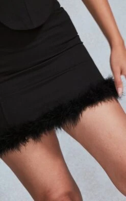 Black Feather Trim Denim Mini Skirt 10 Black Feather Trim Denim Mini Skirt -Modern Wear Boutique 88155a1effdcb1f134c5ab791a579d636b4eaefd cna7279 5