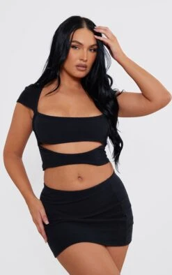 Black Brushed Rib Mid Rise Micro Mini Skirt 10 Black Brushed Rib Mid Rise Micro Mini Skirt -Modern Wear Boutique 88d3c4722b77c78a3431337b0471ebafc78b71ec cnd4636 5