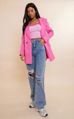 Pink Premium Cotton Double Breasted Flap Pocket Oversized Blazer 7 Pink Premium Cotton Double Breasted Flap Pocket Oversized Blazer -Modern Wear Boutique 8c64526992ebb6f6c15e63bbf9f26c48cbf4f87e cnd8050 3