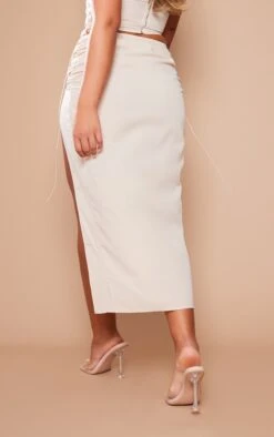 Cream Woven Low Rise Ruched Side Midi Skirt 7 Cream Woven Low Rise Ruched Side Midi Skirt -Modern Wear Boutique 947a6cd0933c2e4828a7cf387fb85c621dc23136 cnd3924 3