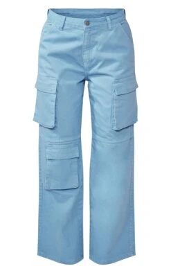 Light Blue Baggy Wide Leg Cargo Pocket Jeans -Modern Wear Boutique 9553bb51c61201405b6486ed208e110503707d7b cnd4412 5