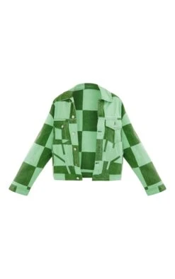 Green Check Print Denim Jacket 11 Green Check Print Denim Jacket -Modern Wear Boutique a5b78f887eda2ea8e94a8c8fbf8e5fbd4a311dd8 cna7337 5